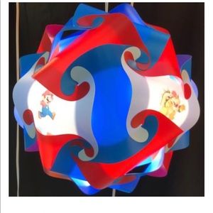 Unique lamp- super Mario themed